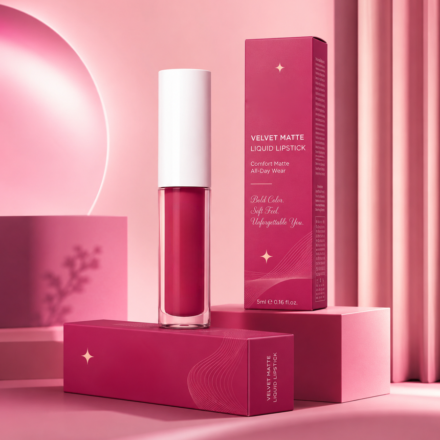 Glossy Lipstick Boxes